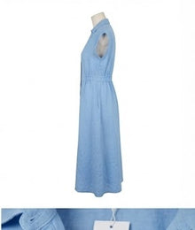Hobz Dress 1690- Blue