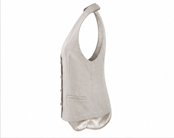 Hobz Vest 1619 - Beige