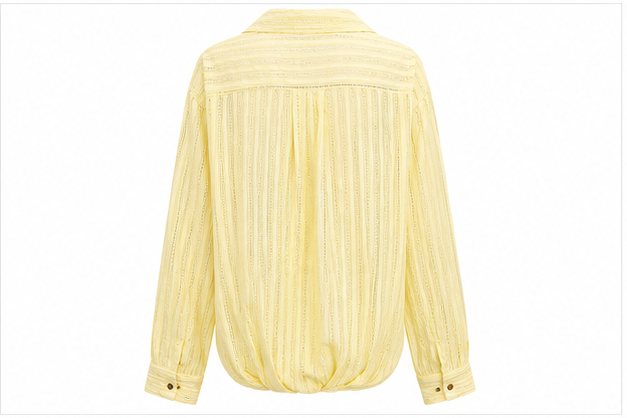 Hobz Blouse 010010- Yellow