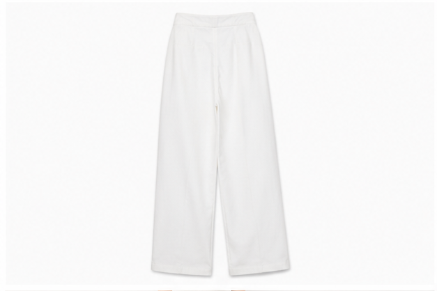 Hobz Pants 1694- White