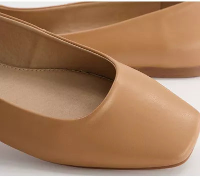 Flat Brown Boots