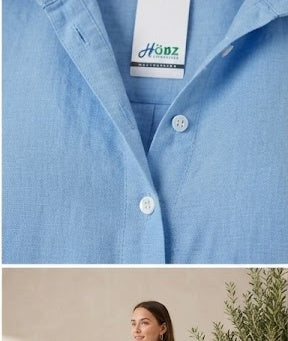 Hobz Dress 1690- Blue