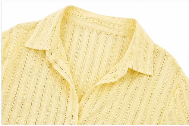 Hobz Blouse 010010- Yellow