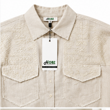 Hobz Shirt 11325- Cream