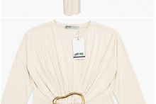 Hobz Dress 30354 - Cream