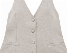 Hobz Vest 1619 - Beige