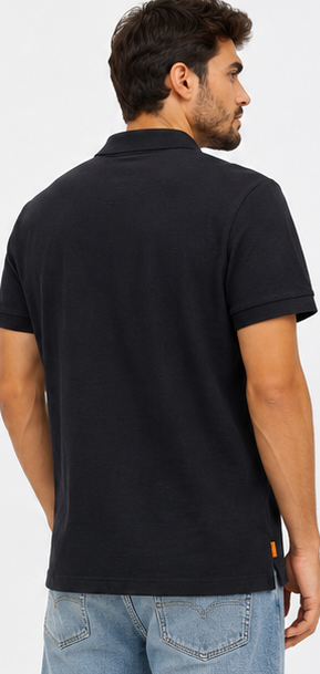 Timberland Black Polo Shirt view 6