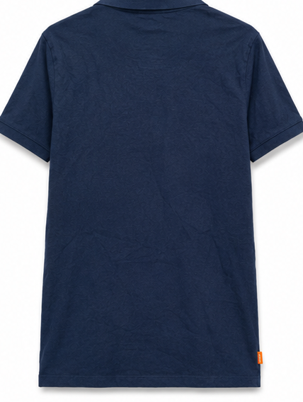 Timberland Navy Blue Polo Shirt view 3
