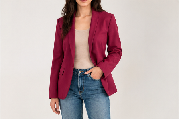 Hobz Blazer 1885 - Fuchsia