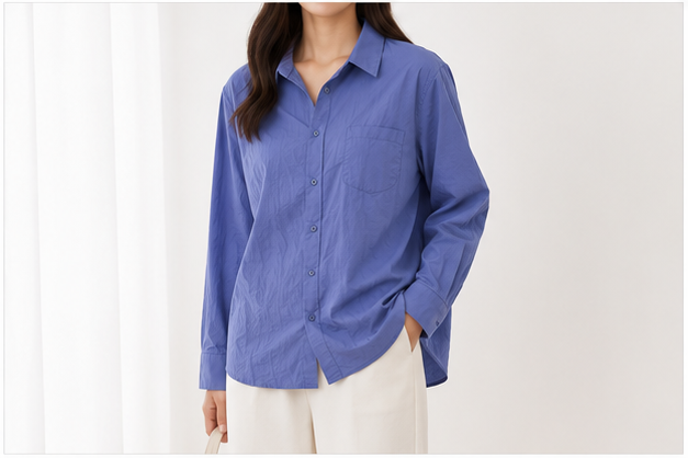 Hobz Shirt 15755- Blue