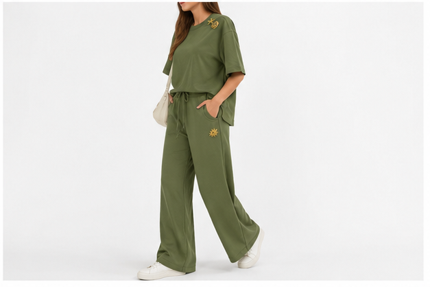 Hobz Suits 30348- Olive Green