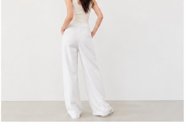 Hobz Pants 1694- White