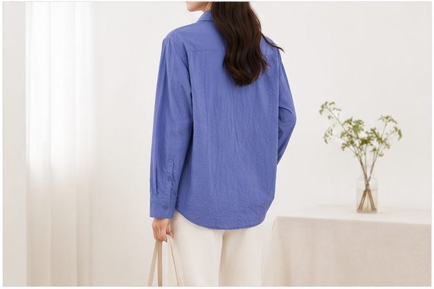 Hobz Shirt 15755- Blue