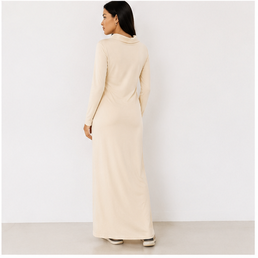 Hobz Dress 002- Cream