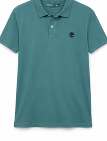 Timberland Teal Polo Shirt view 1