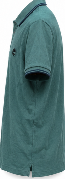 Timberland Dark Teal Tipped Polo Shirt view 2