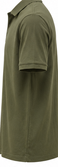 H&M Olive Classic Polo Shirt - product detail