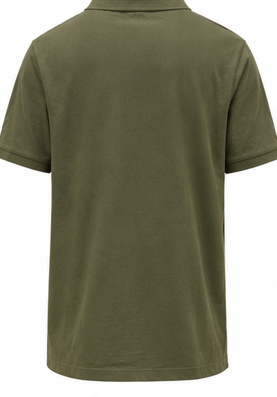 H&M Olive Classic Polo Shirt - product detail