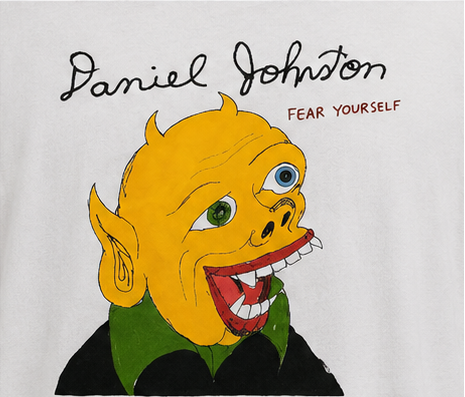 Timberland White Daniel Johnston Graphic T-Shirt view 1