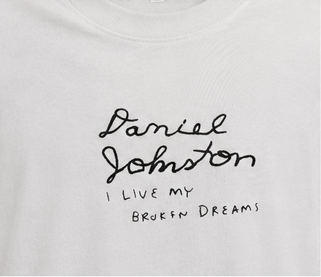 Breshka White Daniel Johnston Graphic T-Shirt