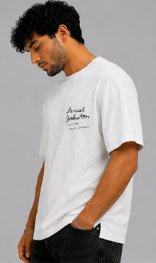Timberland White Daniel Johnston Graphic T-Shirt view 2