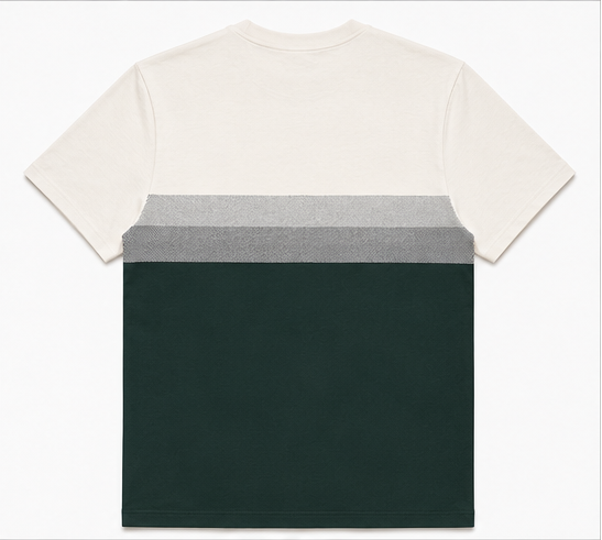 GUESS White / Dark Green Men's T-Shirt – Style 090