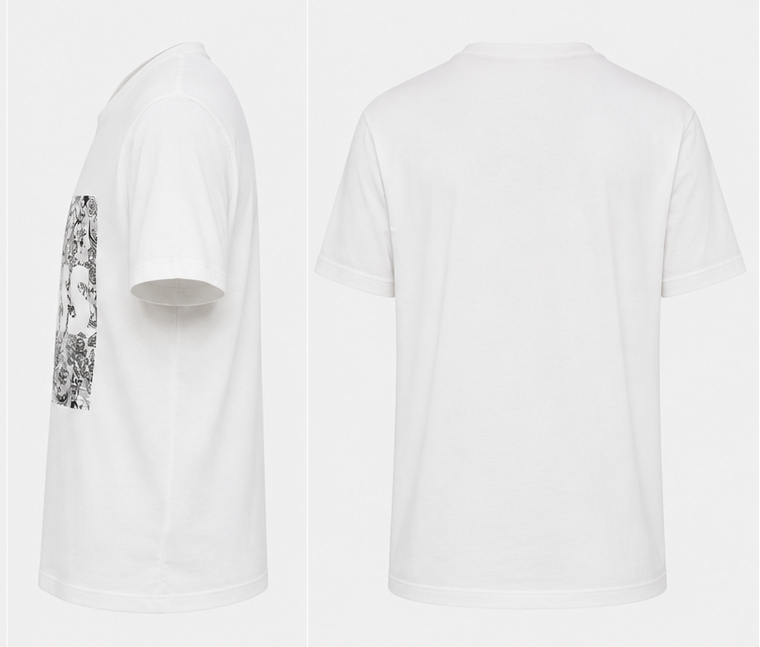 GUESS White Men's T-Shirt – Style 057