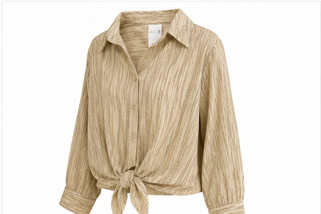 Hobz Blouse 010010- Beige