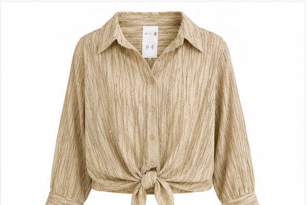 Hobz Blouse 010010- Beige