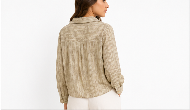 Hobz Blouse 010010- Beige