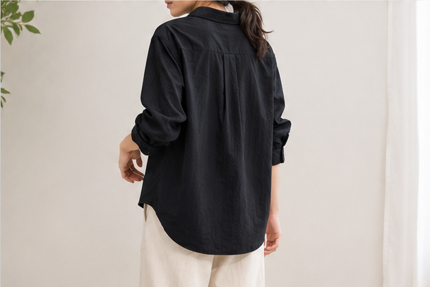 Hobz Blouse 1575- Black