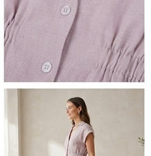 Hobz Dress 1690- Light Pink