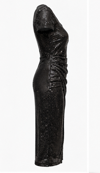 Hobz Dress 20852- Black