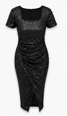 Hobz Dress 20852- Black