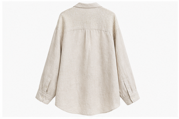 Hobz Shirt 11343- Cream