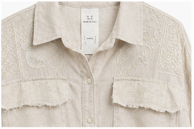 Hobz Shirt 11343- Cream