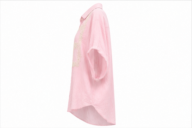 Hobz Shirt 30361 - Pink