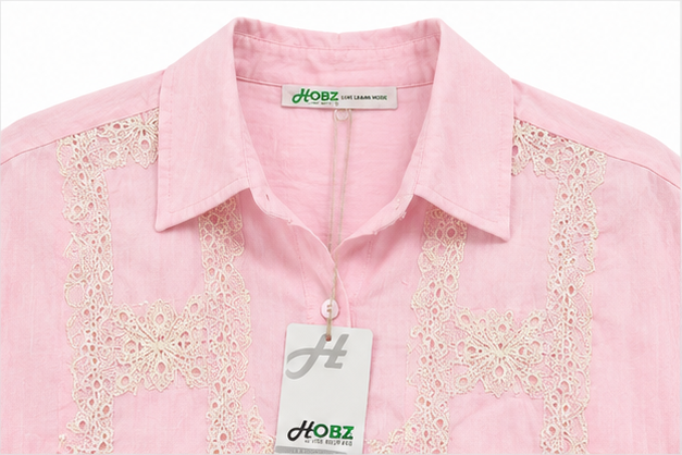 Hobz Shirt 30361 - Pink