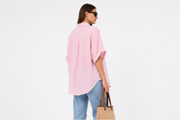 Hobz Shirt 30361 - Pink