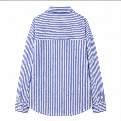 Hobz Blouse 30284- Blue