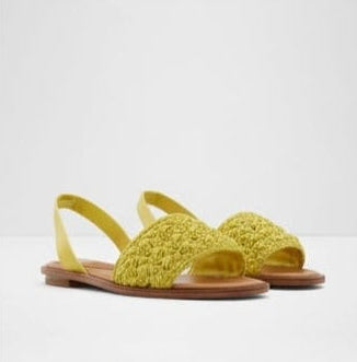 Flat Yellow Sandals