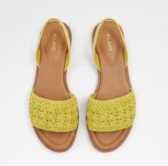 Flat Yellow Sandals