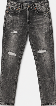 AERO Charcoal Wash Distressed Jeans — detail 1