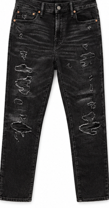 American Eagle Black Ripped Slim Jeans — detail 1