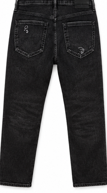 American Eagle Black Ripped Slim Jeans — detail 2