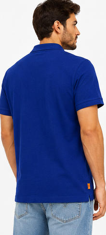 Timberland Royal Blue Polo Shirt view 6