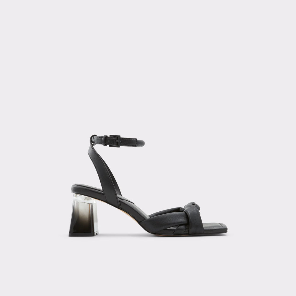 Heeled Black Sandals