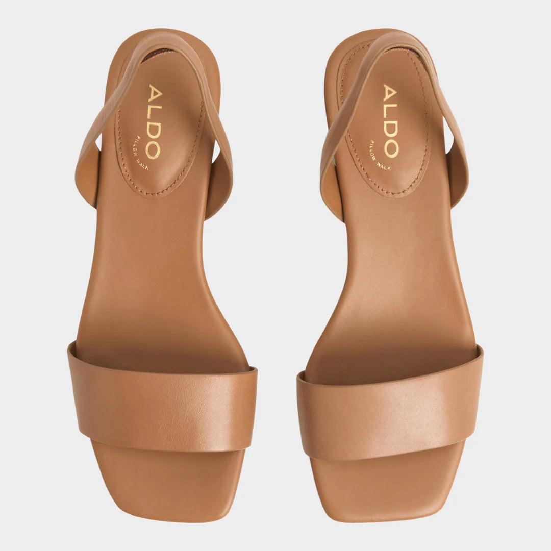 Flat Beige Sandals