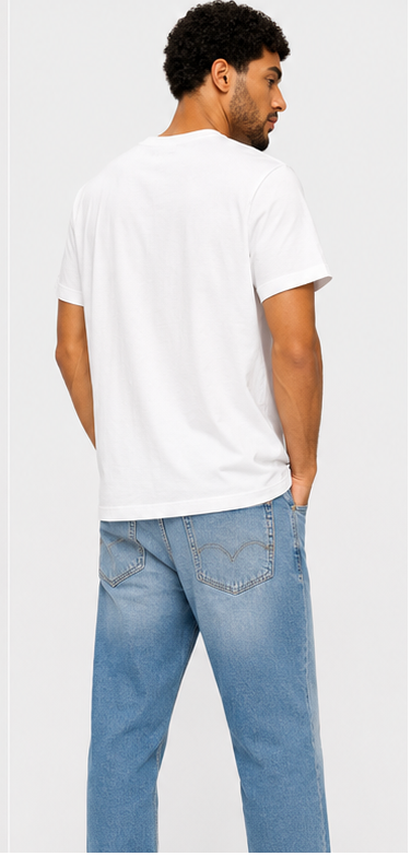 GUESS White Men's T-Shirt – Style 058