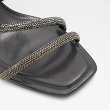 Heeled High Black Mules
